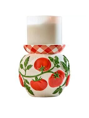 Bath and Body Works Tomato Candle Holder